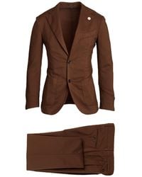 Lardini - Suit Wool - Lyst