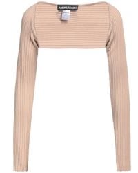ANDREADAMO - Sand Shrug Viscose, Polyester, Polyamide, Elastane - Lyst