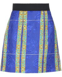 Dolce & Gabbana Falda corta - Azul