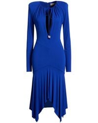 Alexandre Vauthier - Bright Midi Dress Viscose, Elastane - Lyst