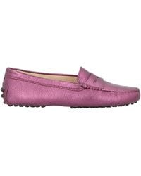 Tod's - Loafers Leather - Lyst