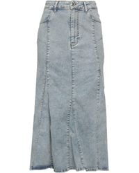 Maje - Jeansrock - Lyst
