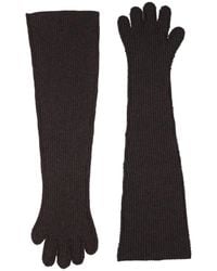 Marni - Dark Gloves Virgin Wool - Lyst
