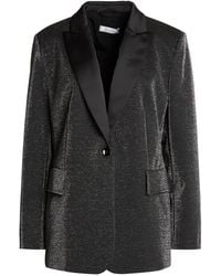 Elena Miro - Blazer Polyester, Metallic Fiber, Elastane - Lyst