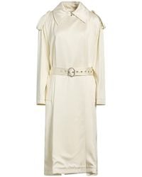 Jil Sander - Overcoat & Trench Coat Viscose, Silk - Lyst