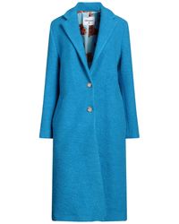 FRONT STREET 8 - Coat Wool, Polyester - Lyst