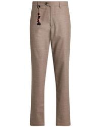 Marco Pescarolo - Pants Virgin Wool, Elastane - Lyst