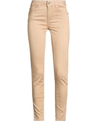 Liu Jo - Taupe Pants Cotton, Polyester, Elastane - Lyst
