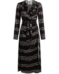 5 PROGRESS - Midi Dress Viscose, Polyester - Lyst