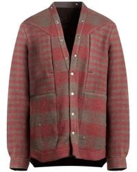 Rick Owens - Rust Jacket Virgin Wool - Lyst