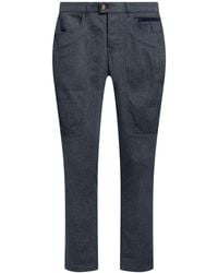 Jeckerson - Midnight Pants Cotton, Viscose, Wool, Elastane - Lyst