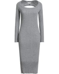 Haveone - Midi Dress Viscose, Polyester, Polyamide - Lyst