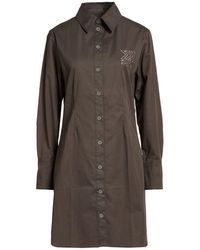 Maison Kitsuné - Mini Dress Cotton - Lyst