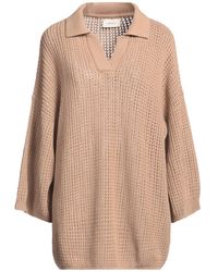 ViCOLO - Camel Sweater Viscose, Polyamide, Wool, Cashmere - Lyst