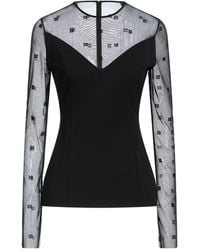 Givenchy - Top Viscose, Polyamide, Elastane - Lyst