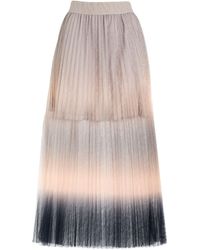 ARMANI EXCHANGE - Maxi Skirt - Lyst