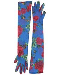 Magda Butrym - Gloves Cupro, Elastane - Lyst