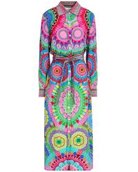 Inoa - Maxi Dress Silk - Lyst