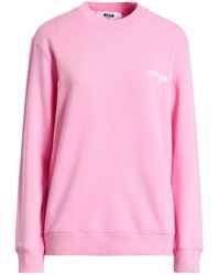 MSGM - Sweatshirt Cotton - Lyst