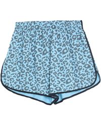 WEILI ZHENG Shorts & Bermuda Shorts - Blue