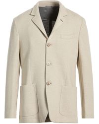 Fedeli - Ivory Blazer Cashmere, Lycra - Lyst