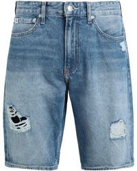 Calvin Klein - Shorts Jeans - Lyst