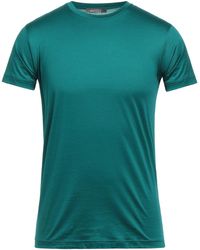 Andrea Fenzi - Emerald T-Shirt Cotton - Lyst