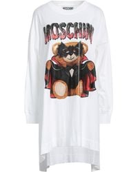 Moschino - Couture Mini Dress Cotton - Lyst