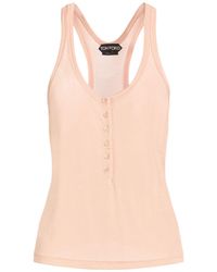 Tom Ford - Tank Top Viscose, Elastane - Lyst