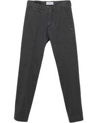 Michael Coal - Dark Pants Cotton, Polyester, Elastane - Lyst