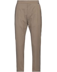 Low Brand - Khaki Pants Polyester, Wool, Elastane - Lyst