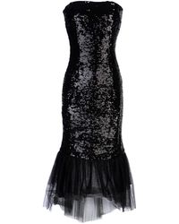 Pinko Robe mi-longue - Noir