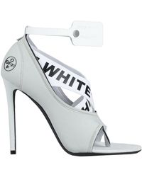 off white heels black