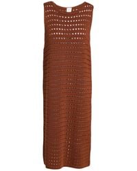 Eleventy - Midi Dress - Lyst
