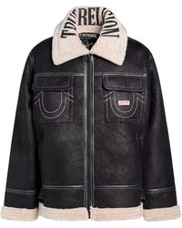 TRUE RELIGION - Shearling & Teddy - Lyst