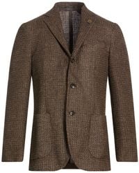 Lardini - Blazer Wool, Silk, Cotton, Linen, Nylon - Lyst