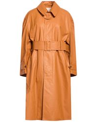 Tod's - Overcoat & Trench Coat Cotton, Polyurethane - Lyst