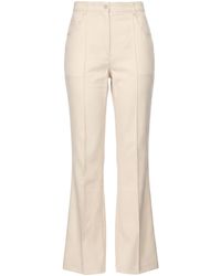 Barbara Bui - Ivory Pants Wool, Cotton, Elastane - Lyst