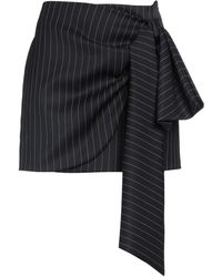 MSGM - Mini Skirt Virgin Wool, Polyester - Lyst