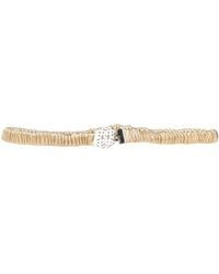 Sandro - Belt Lambskin - Lyst