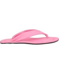 BY FAR - Thong Sandal Leather - Lyst