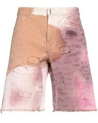 Givenchy - Camel Denim Shorts Cotton - Lyst