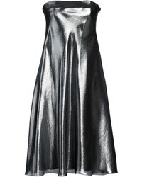 Alberta Ferretti - Midi Dress Silk, Polyester, Polyamide, Elastane - Lyst