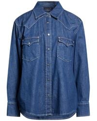 Kaos - Denim Shirt Cotton - Lyst