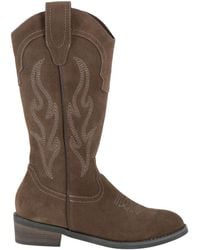 ALMA BLUE - Boot Leather - Lyst
