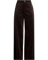 Liu Jo - Dark Pants Cotton, Modal, Elastane - Lyst