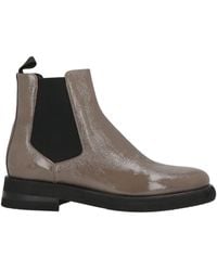 Triver Flight - Khaki Ankle Boots Leather - Lyst