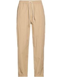 Department 5 - Camel Pants Cotton, Elastane - Lyst