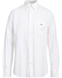 GANT - Shirt Cotton - Lyst
