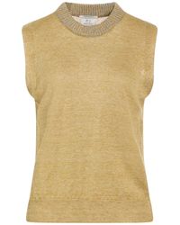 Woolrich - Khaki Sweater Linen, Cotton - Lyst